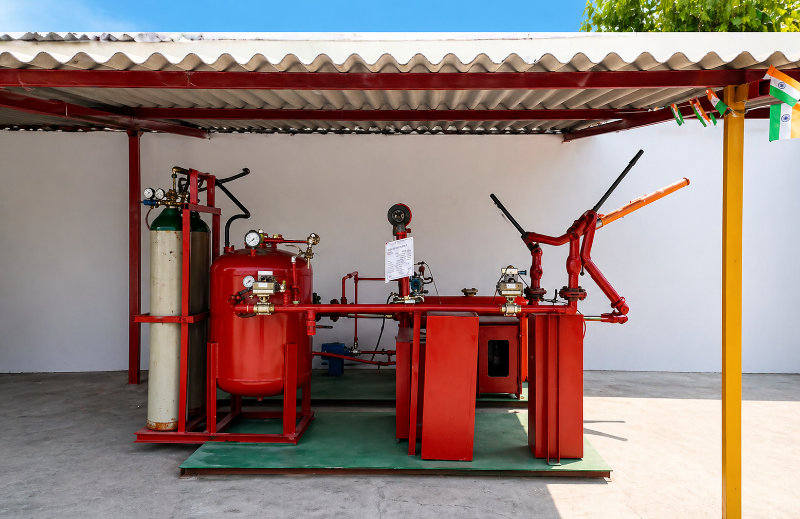 Fire Fighting Training Plant